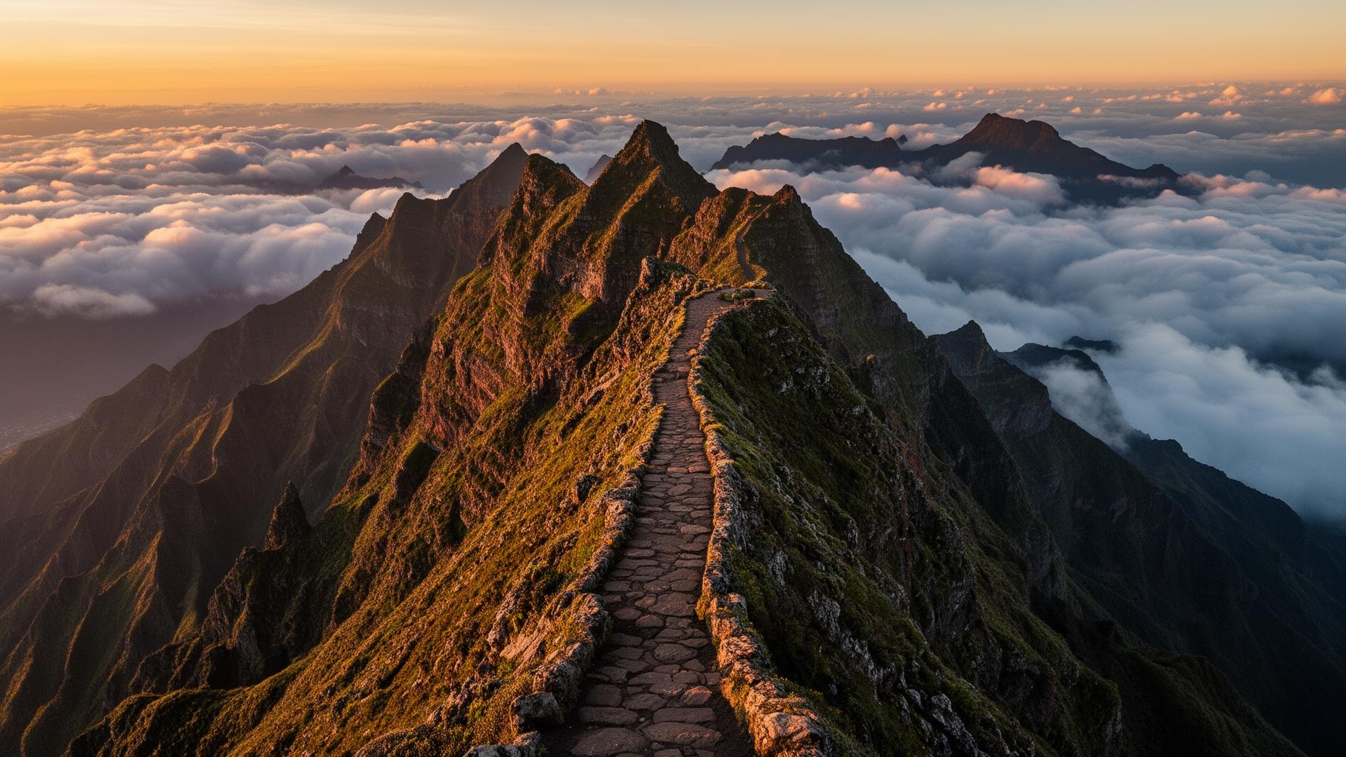 Pico do Areeiro to Pico Ruivo